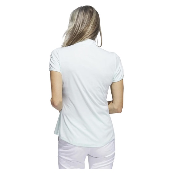 Adidas Dot Damen Poloshirt, white/semi flash aqua