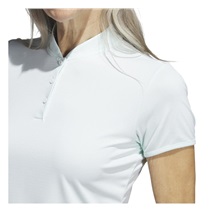 Adidas Dot Damen Poloshirt, white/semi flash aqua