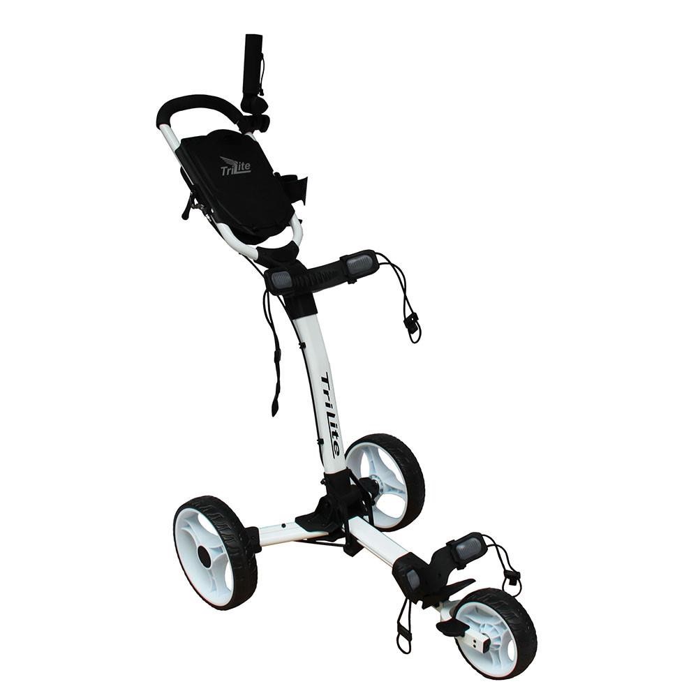 Axglo Trilite Golftrolley, weiss/weiss