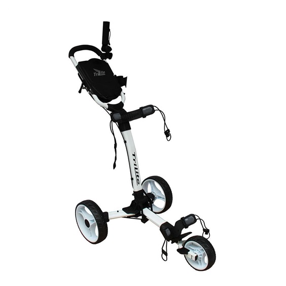 Axglo Trilite Golftrolley, weiss/weiss