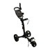 Axglo TriLite Golftrolley, schwarz/schwarz
