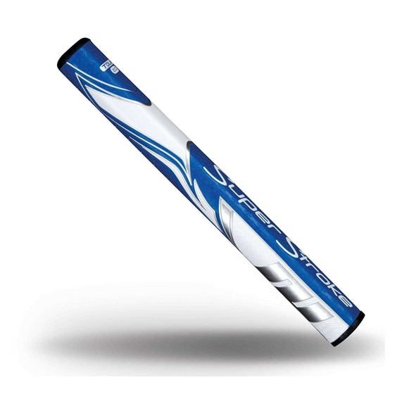 SuperStroke Zenergy Tour 2.0 putter grip, blau/weiss