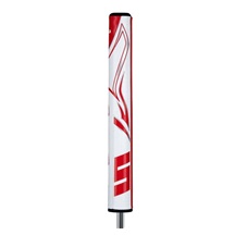 SuperStroke Zenergy Tour 3.0 putter grip, weiss/rot