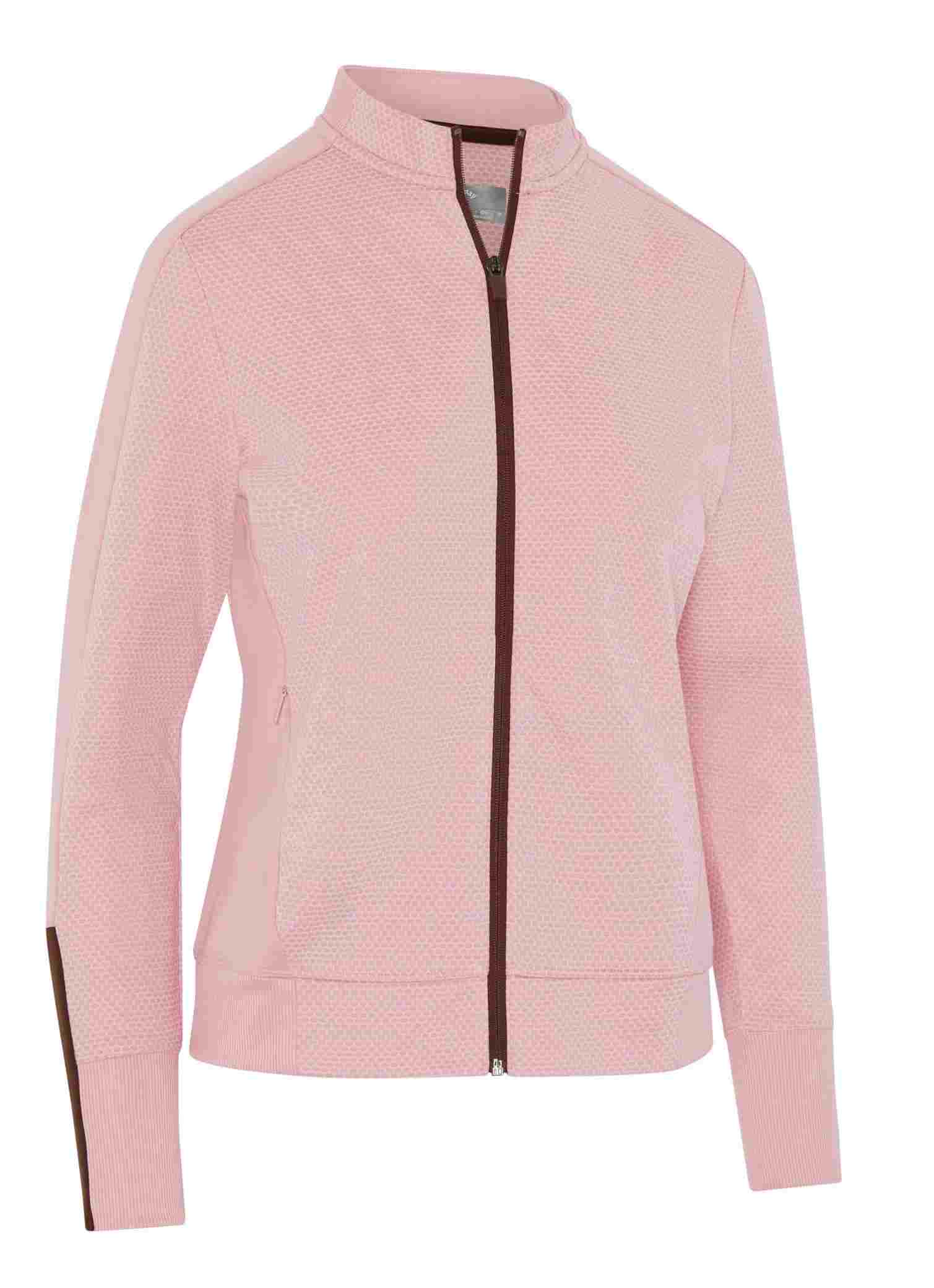 Callaway Heathered Fleece Damen Sweatshirt, pink nectar