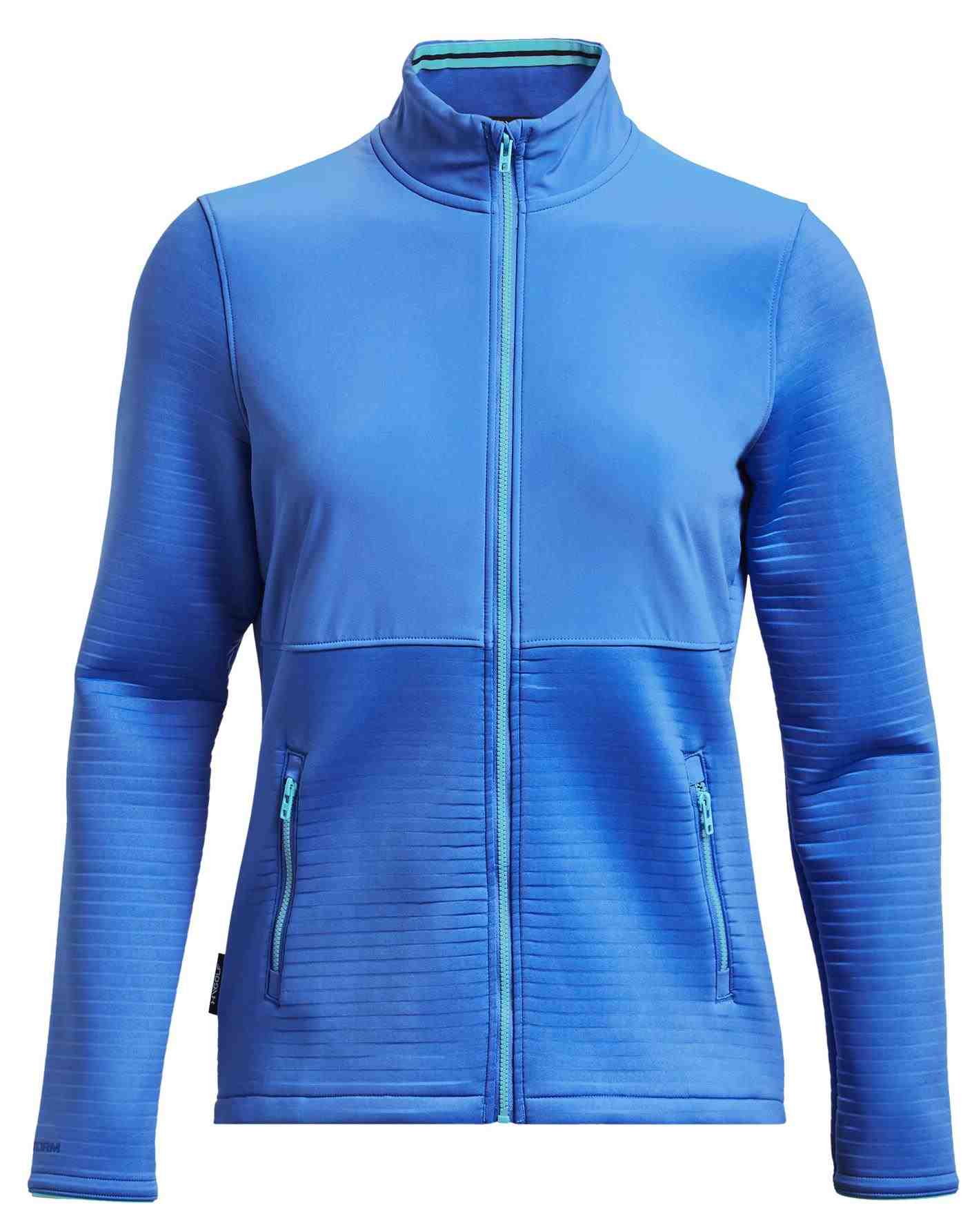 Under Armour Storm Daytona FZ Damen Sweatshirt, water/neo turquoise