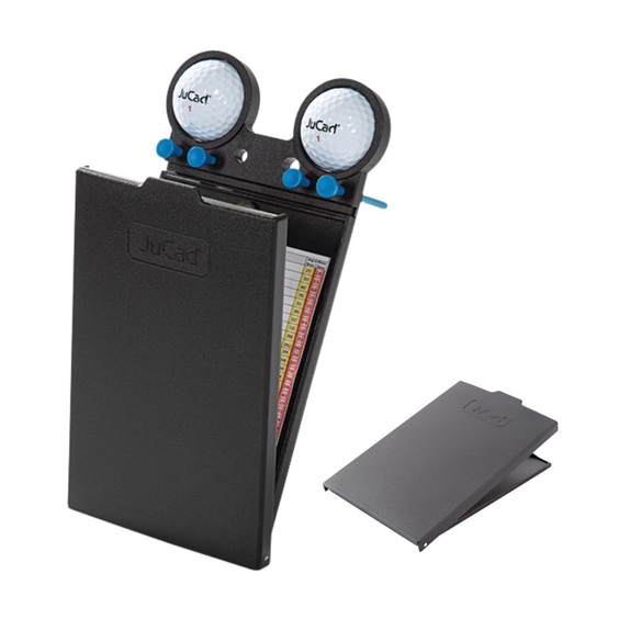 JuCad Scorekartenhalter, schwarz/schwarz Abdeckungs