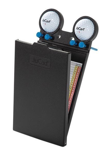 JuCad Scorekartenhalter, schwarz/orange Abdeckungs