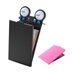 JuCad Scorekartenhalter, schwarz/rosa Abdeckungs