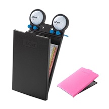 JuCad Scorekartenhalter, schwarz/rosa Abdeckungs