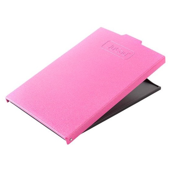 JuCad Scorekartenhalter, schwarz/rosa Abdeckungs