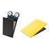 JuCad Scorekartenhalter, schwarz/gelb Abdeckungs