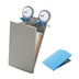 JuCad Scorekartenhalter, titanium/blau Abdeckungs