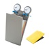 JuCad Scorekartenhalter, titanium/gelb Abdeckungs