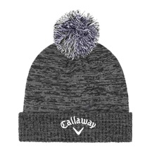 Callaway TA Pom Beanie Wintermütze, schwarz