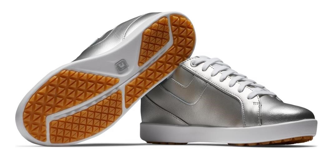 FootJoy Links Damen Golfschuhe, silber