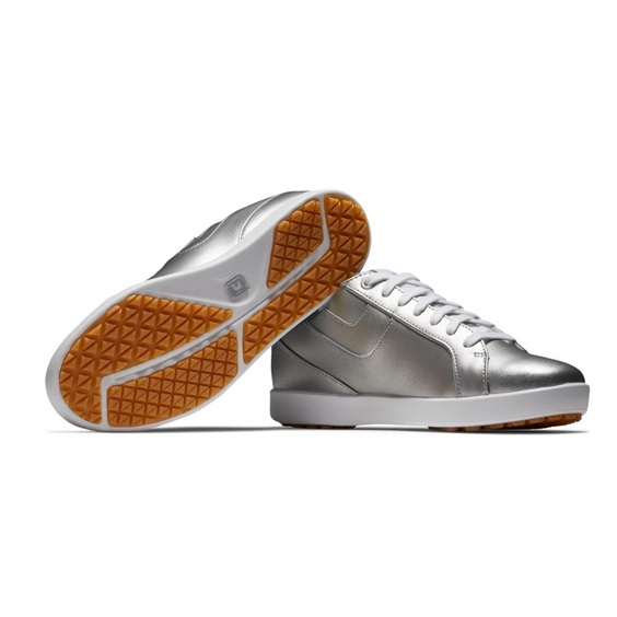 FootJoy Links Damen Golfschuhe, silber