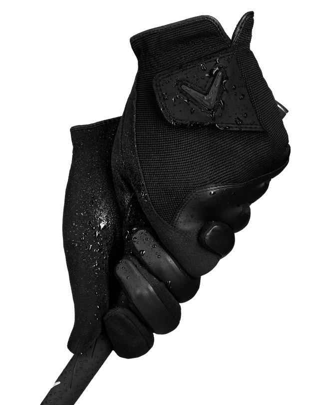 Callaway Rain Spann Herren Handschuh, schwarz, 1 Paar