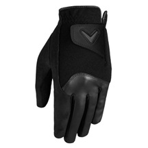 Callaway Rain Spann Damen Handschuh, Paar, schwarz