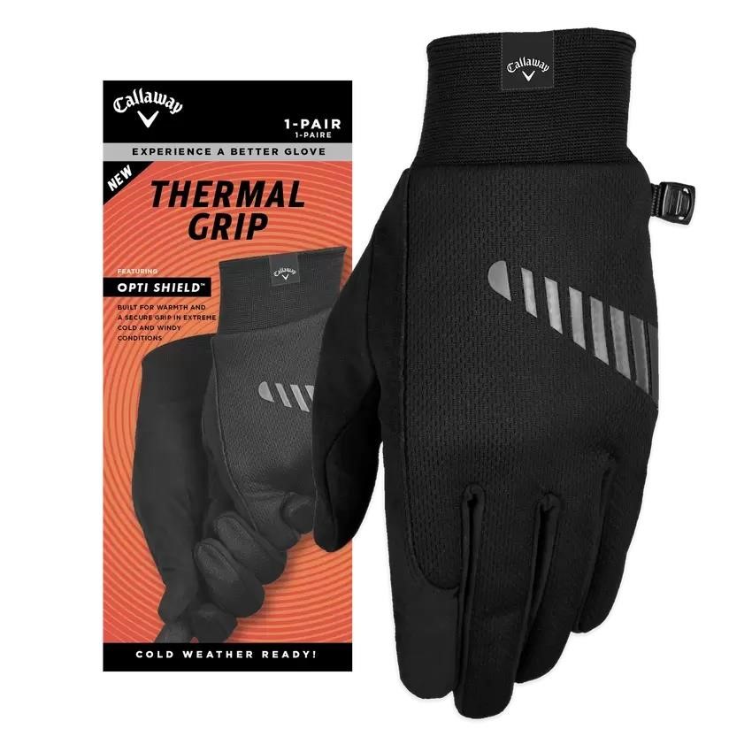 Callaway Thermal Grip Herren Handschuh, schwarz, 1 Paar