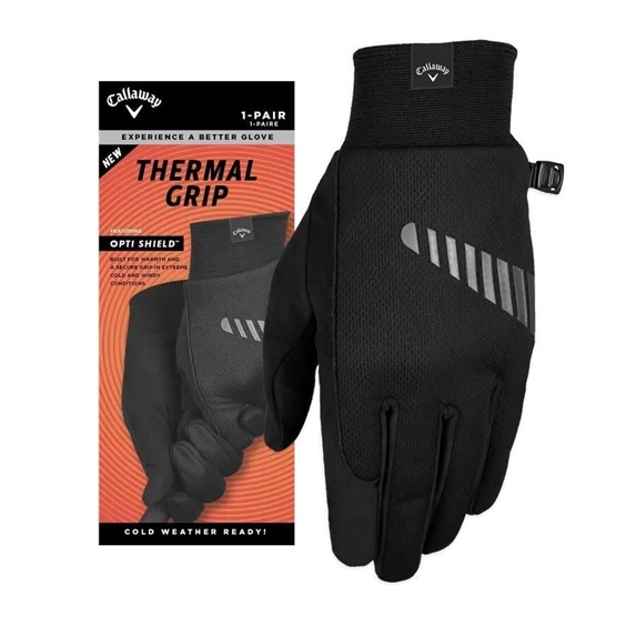 Callaway Thermal Grip Damen Handschuh, schwarz, 1 Paar