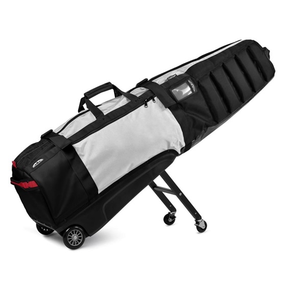 Sun Mountain Club Glider Meridian Travelcover, schwarz/weiss