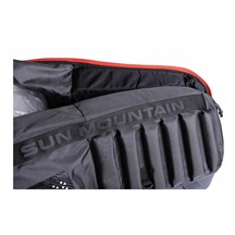 Sun Mountain Kube Travelcover, steel/black/rush red