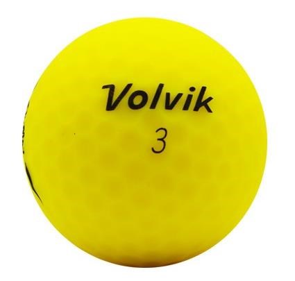 Volvik Vimat Golfbälle, gelb