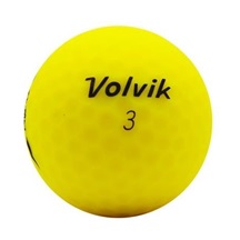Volvik Vimat Golfbälle, gelb