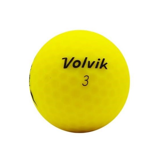Volvik Vimat Golfbälle, gelb