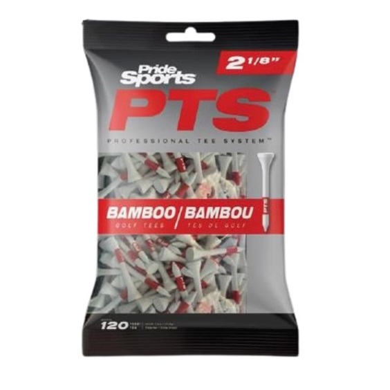 Pride Sports PTS Bamboo Tees 53mm (2 1/8"), 120 Stück