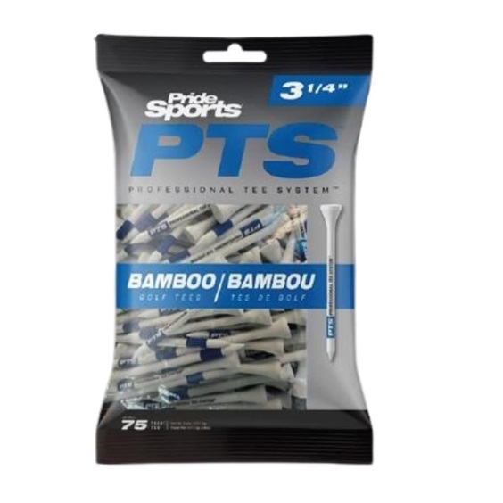 Pride Sports PTS Bamboo Tees 83mm (3 1/4"), 75 Stück