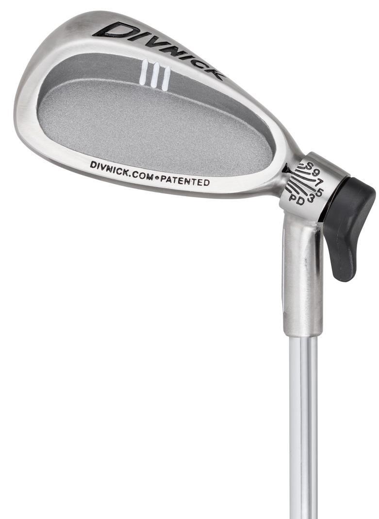 Divnick Golf "Whole-In-One" verstellbarer Teleskop-Golfschläger, Stahl, 37.5"