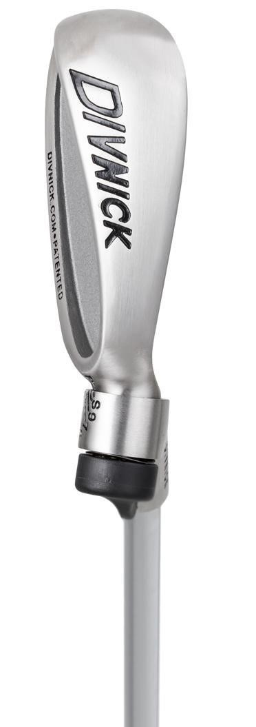 Divnick Golf "Whole-In-One" verstellbarer Teleskop-Golfschläger, Stahl, 37.5"