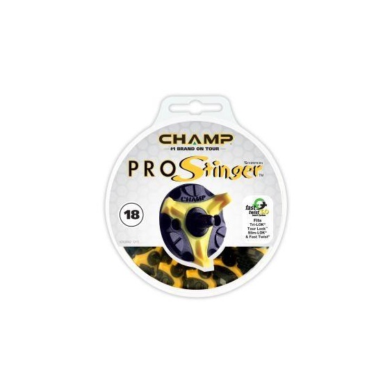 Champ Pro Stinger Fast Twist 3.0 Disc Schuhzubehör, 18 Stück