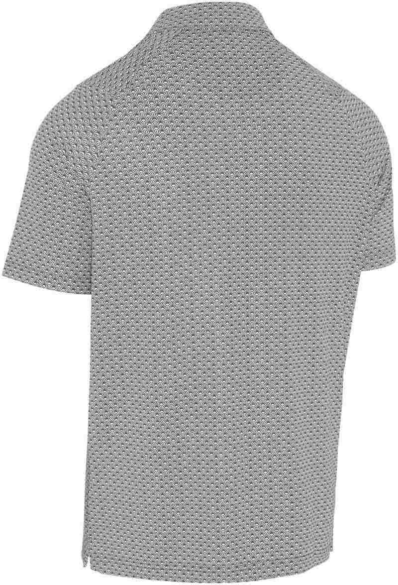 Callaway Tee Allover Print Herren Poloshirt, schwarz