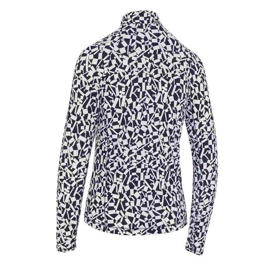 Callaway Two Tone Geo Damen Sweatshirt, dunkelblau
