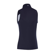 Callaway Gradient Wave Sleeveless Damen Poloshirt, dunkelblau