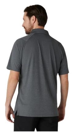 Callaway Premium Jacquard Herren Poloshirt, caviar