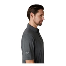 Callaway Premium Jacquard Herren Poloshirt, caviar