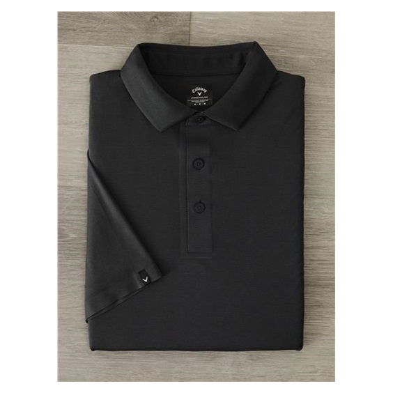 Callaway Premium Jacquard Herren Poloshirt, caviar