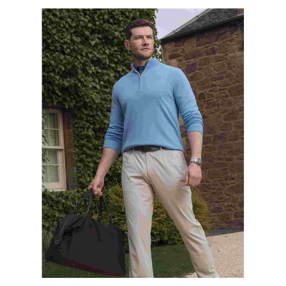 Callaway Premium Tapered Herren Golfhose, silver lining