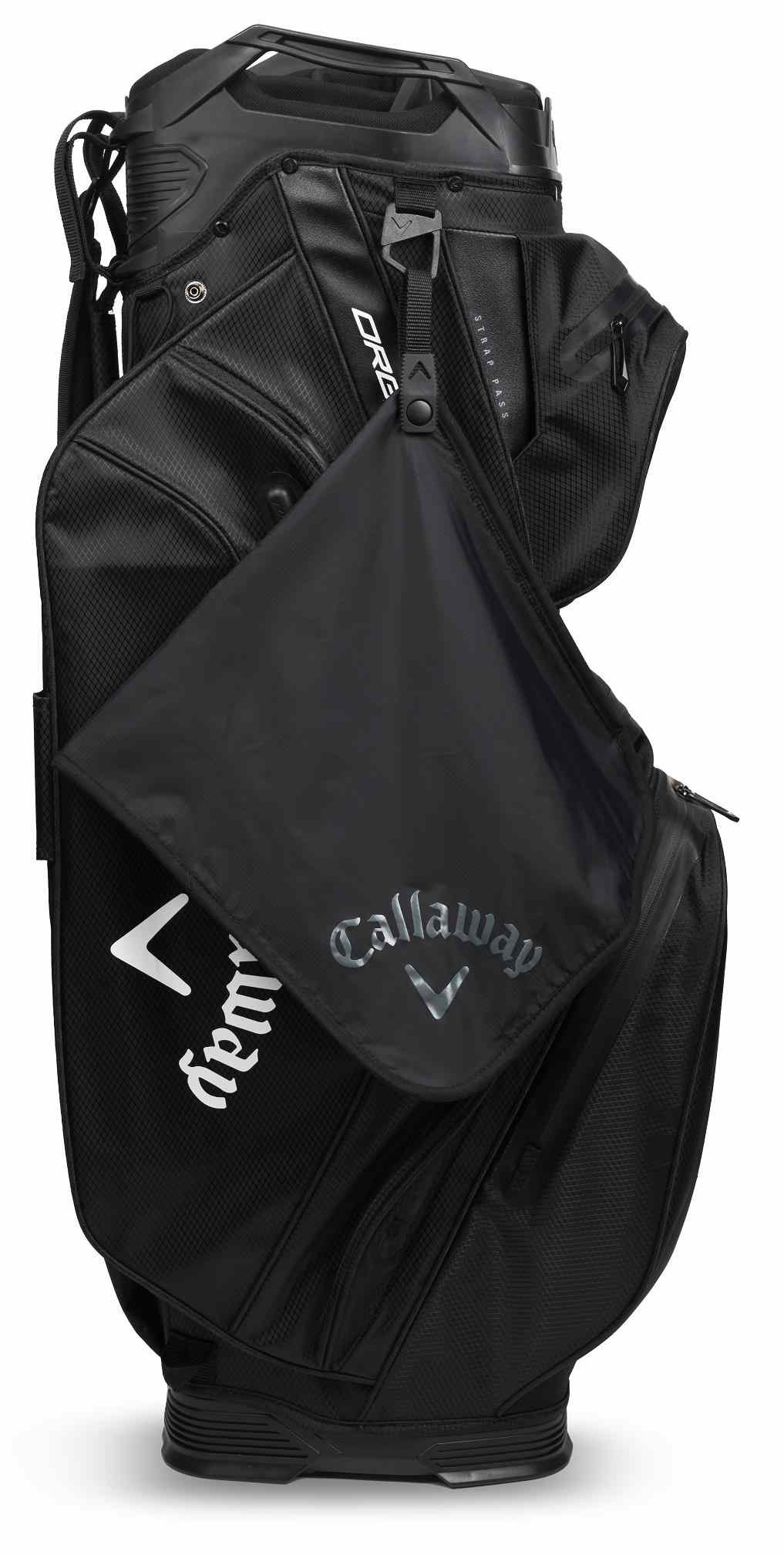 Callaway Performance Dry Golfhandtuch, schwarz