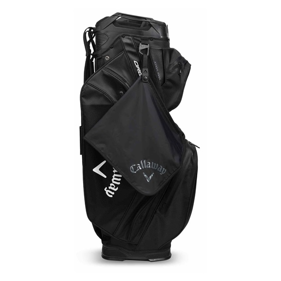 Callaway Performance Dry Golfhandtuch, schwarz