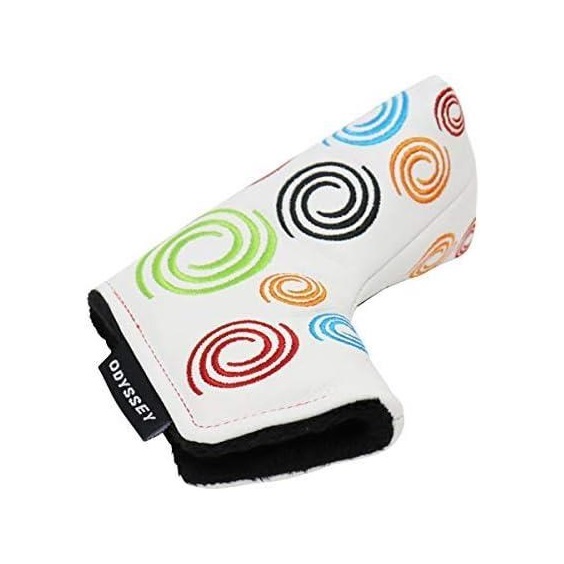 Odyssey Tour Swirl Putter Headcover, white, BLADE