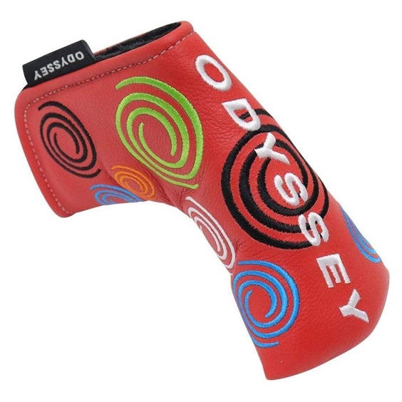 Odyssey Swirl Blade Puttercover, rot