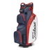 Titleist 14 StaDry Cartbag, dunkelblau/rot/weiss