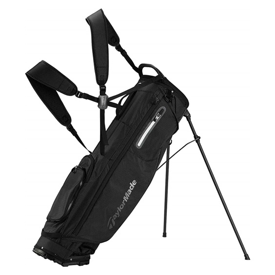 TaylorMade FlexTech Super Lite Standbag, schwarz