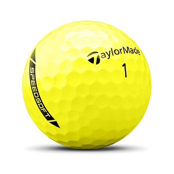 TaylorMade SpeedSoft Golfbälle, gelb