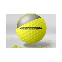 TaylorMade SpeedSoft Golfbälle, gelb