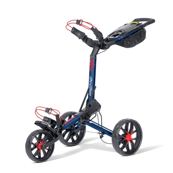 Bag Boy Ultra Slim Deluxe SLIMFOLD Golftrolley, dunkelblau